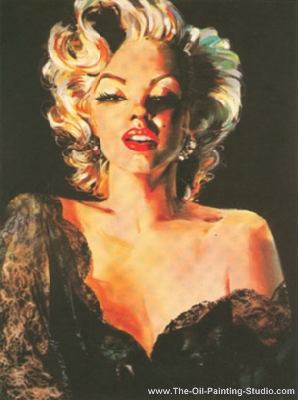  Movie Art - Movie Star Portraits - Marilyn 4 painting for sale Maril4