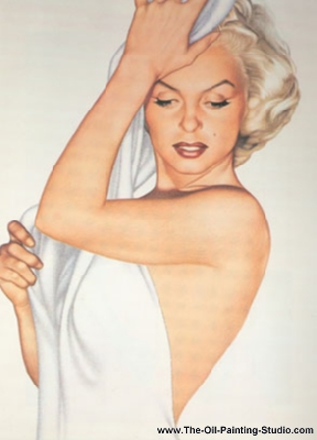  Movie Art - Movie Star Portraits - Marilyn 6 painting for sale Maril6