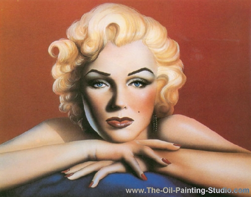  Movie Art - Movie Star Portraits - Marilyn 8 painting for sale Maril8
