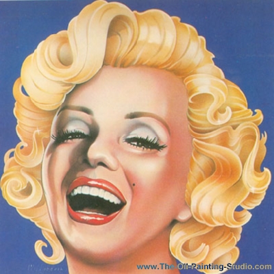  Movie Art - Movie Star Portraits - Marilyn 9 painting for sale Maril9