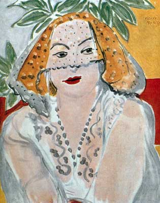 Henri Matisse Woman With A Veil oil painting reproduction
