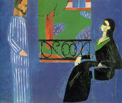 Henri Matisse The Conversation oil painting reproduction