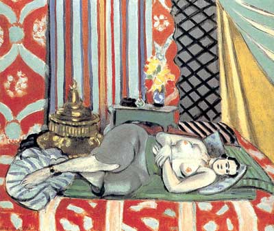 Henri Matisse A Nude Lying on Her Back oil painting reproduction