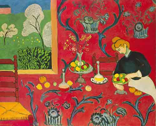 Henri Matisse Harmony in Red oil painting reproduction