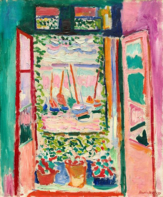 Henri Matisse Open Window oil painting reproduction