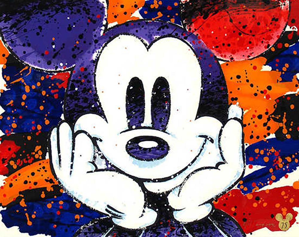 Comic Book Heroes Art - Mickey Mouse - Mickey Mouse Smile painting for sale Mick03