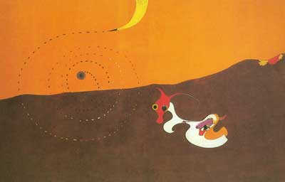 Joan Miro Landscape (The Hare) oil painting reproduction