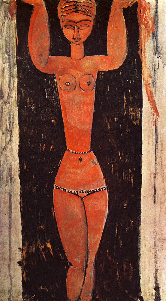Amedeo Modigliani Cariatide - 1913 oil painting reproduction