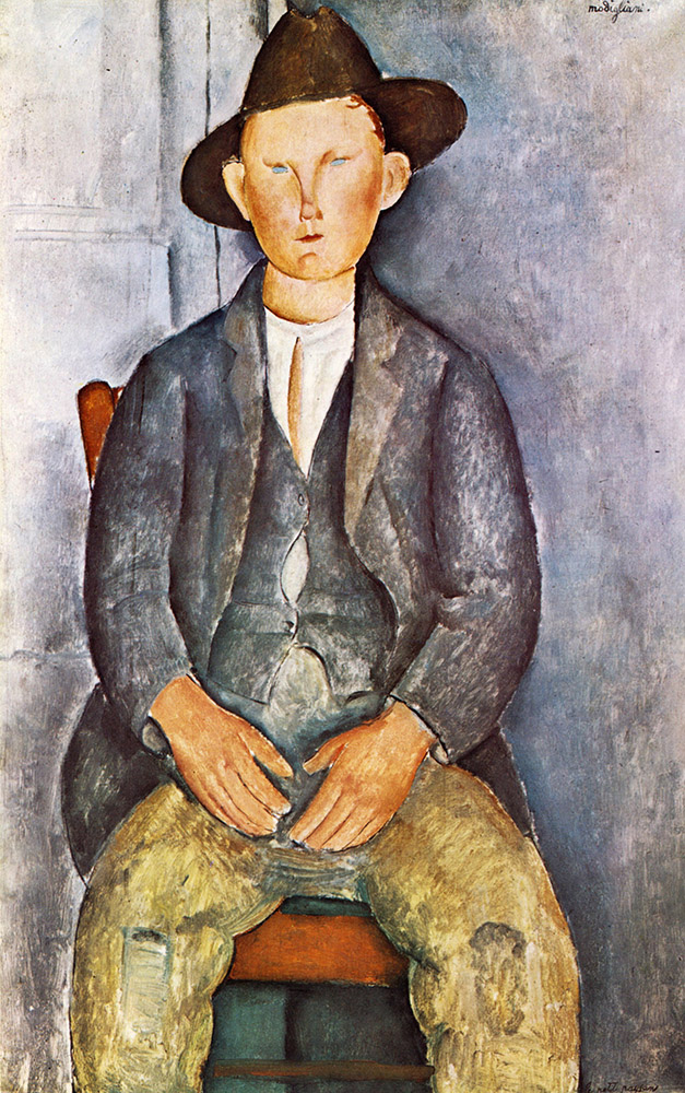 Amedeo Modigliani L'Enfant gras oil painting reproduction