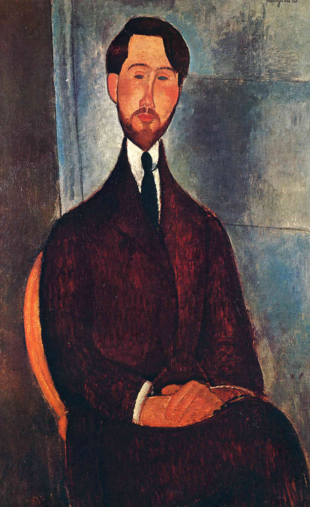 Amedeo Modigliani Leopold Zborowski - 1919 oil painting reproduction
