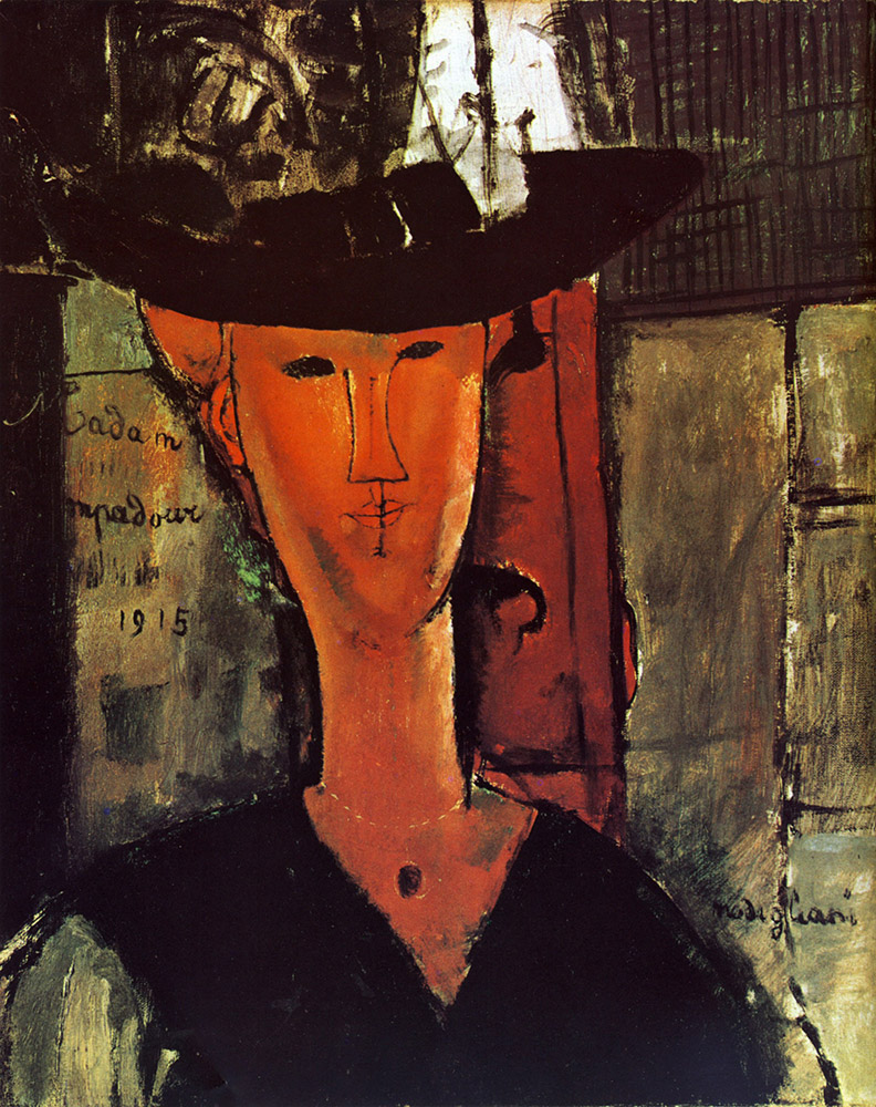 Amedeo Modigliani Madame Pompadour oil painting reproduction