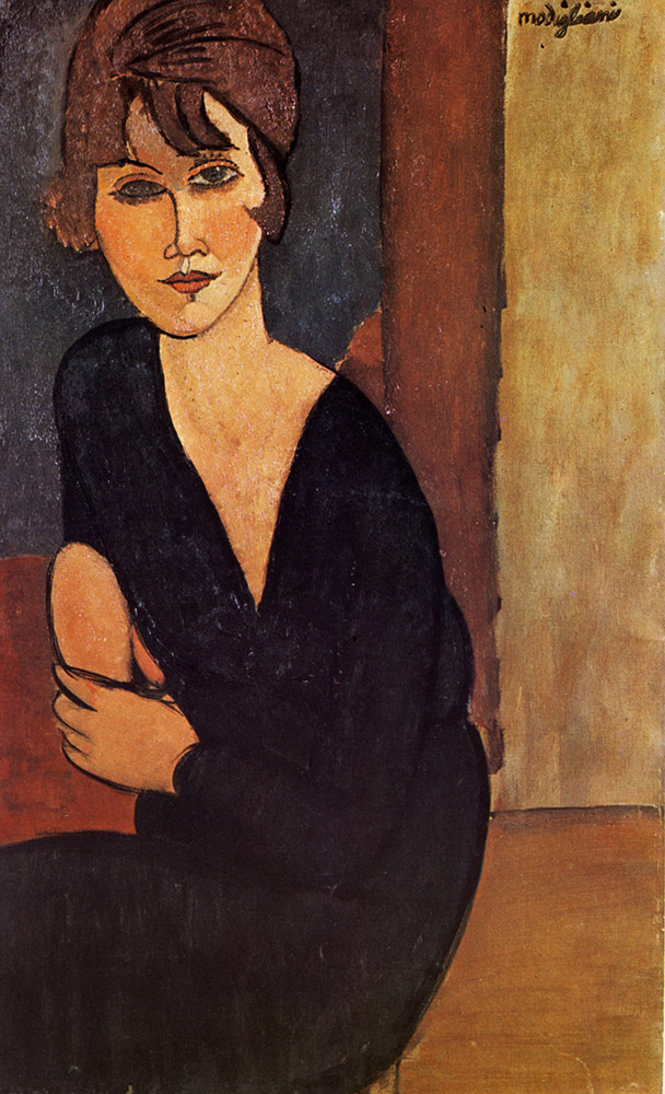 Amedeo Modigliani Madame Reynouard oil painting reproduction