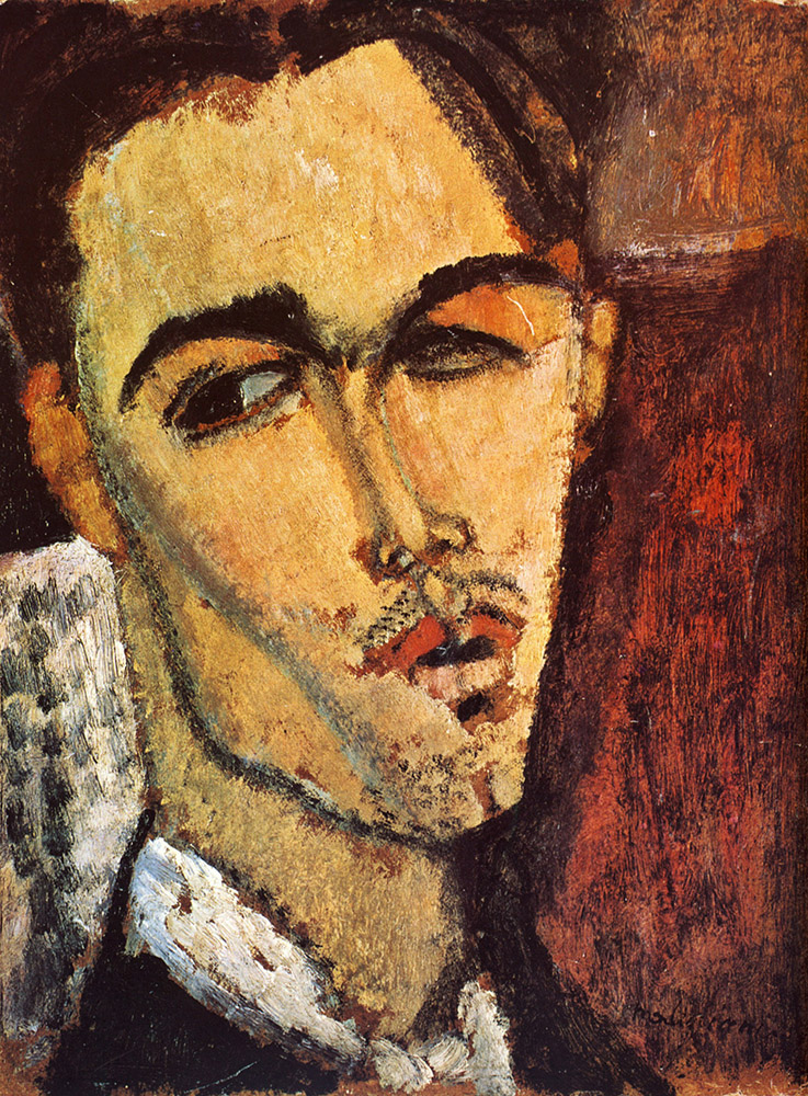Amedeo Modigliani Portrait de Celso Lagar oil painting reproduction