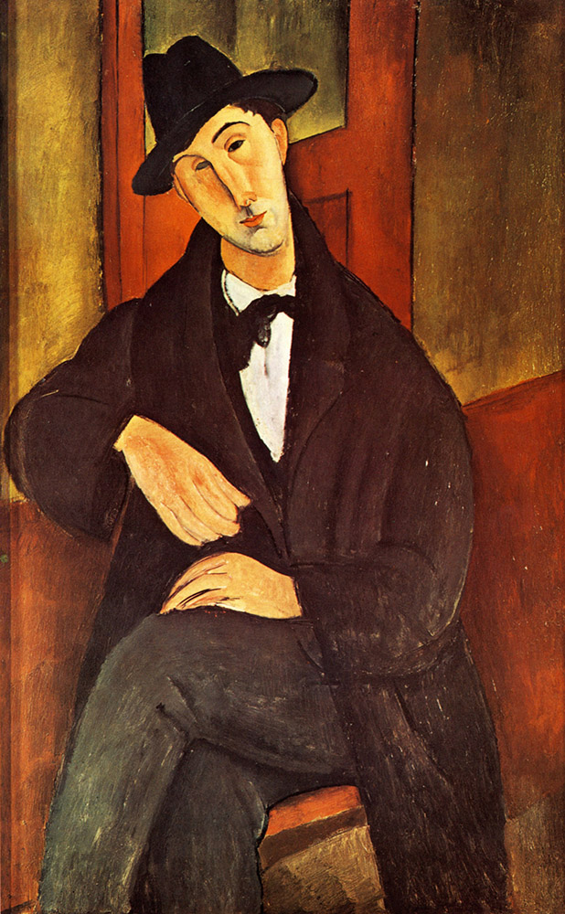 Amedeo Modigliani Portrait de Mario Varvogli oil painting reproduction