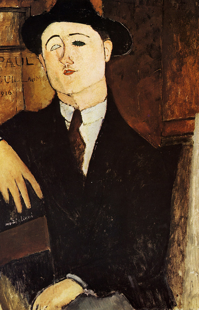 Amedeo Modigliani Portrait de Paul Guillaume oil painting reproduction