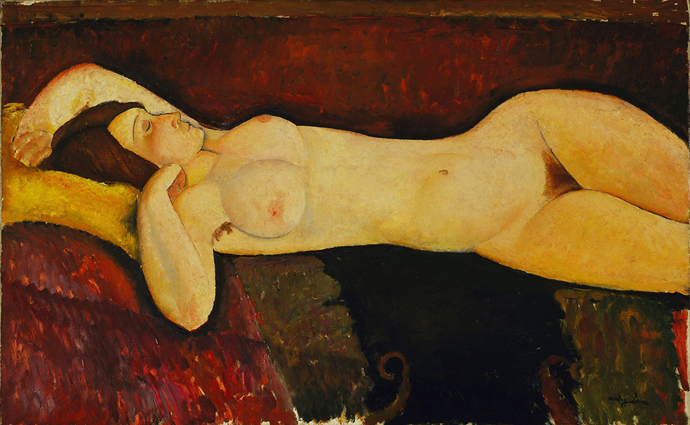 Amedeo Modigliani Reclining Nude oil painting reproduction