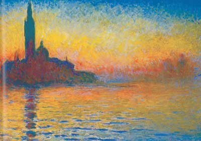 Claude Monet San Giorgio Maggiore at Dusk oil painting reproduction