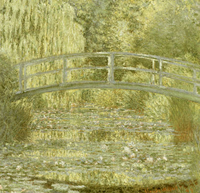 Claude Monet Water Lily Pond, Symphony in Green oil painting reproduction
