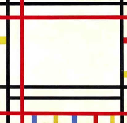 Piet Mondrian New York, New York oil painting reproduction