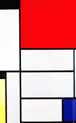 Piet Mondrian Tableau I oil painting reproduction