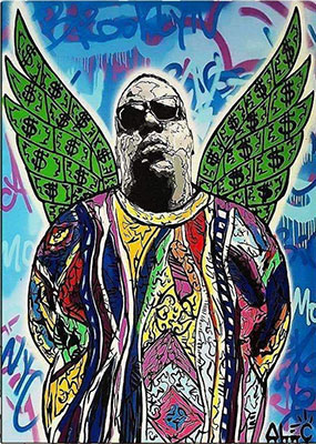 Alec Monopoly Biggie Smalls oil painting reproduction