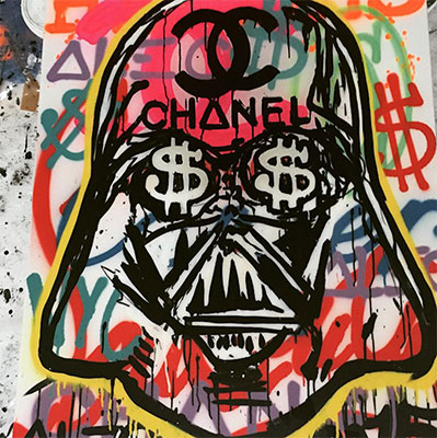 Alec Monopoly Darth Vader oil painting reproduction
