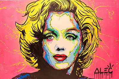 Alec Monopoly Marilyn Monroe oil painting reproduction