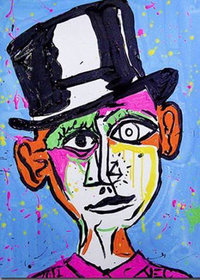 Alec Monopoly Picasso oil painting reproduction
