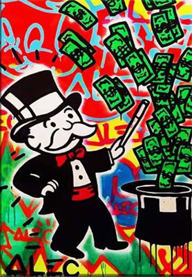 Alec Monopoly Magician oil painting reproduction