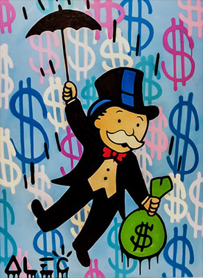 Alec Monopoly Umbrella oil painting reproduction