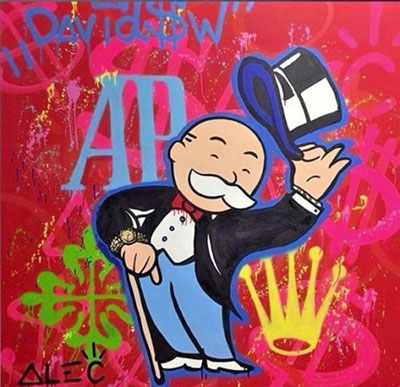Alec Monopoly Crown oil painting reproduction