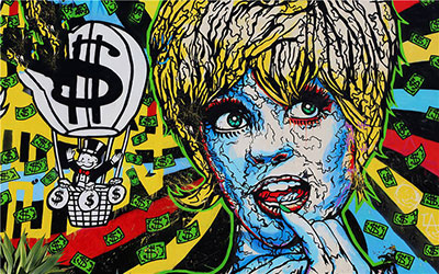 Alec Monopoly Balloon oil painting reproduction