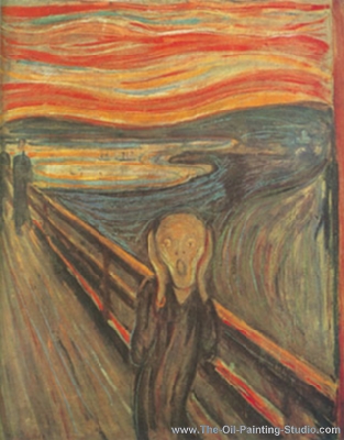 Edvard Munch The Scream oil painting reproduction