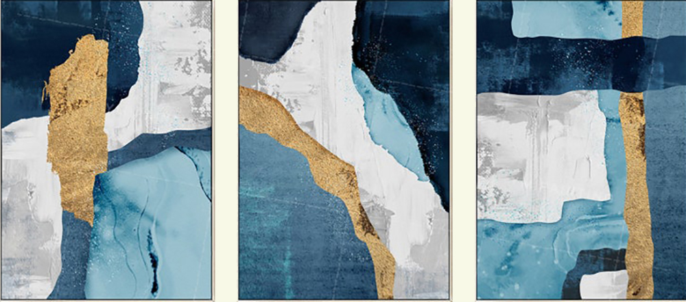 Group-Painting-Sets Abstract 3 Panel painting for sale PAA0010