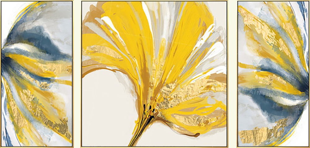 Group-Painting-Sets Flowers 3 Panel painting for sale PAF0008