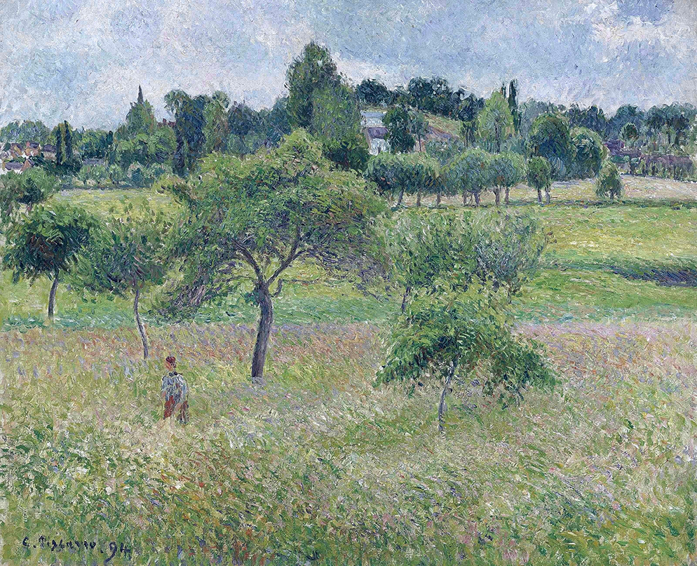 Camille Pissarro Apple Trees at Eragny, 1894 oil painting reproduction