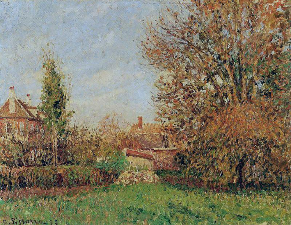 Camille Pissarro Autunm in Eragny, 1899 oil painting reproduction