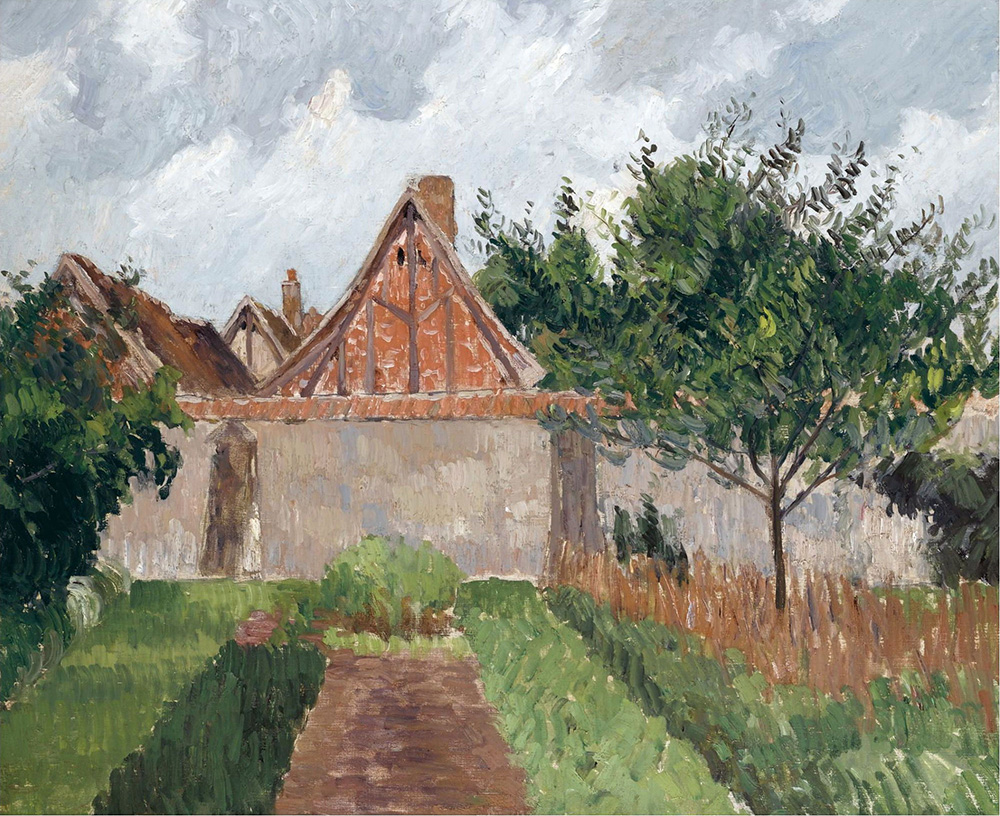 Camille Pissarro Garden at Eragny, 1898-99 oil painting reproduction