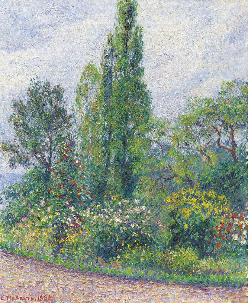 Camille Pissarro Garden of Octave Mirbeau at Damps (Eure), 1892 oil painting reproduction