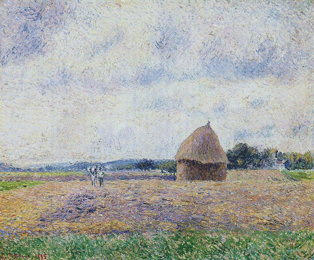 Camille Pissarro Haystack- Eragny, 1895 oil painting reproduction