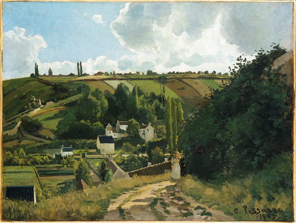 Camille Pissarro Jalais Hill, Pontoise, 1867 oil painting reproduction