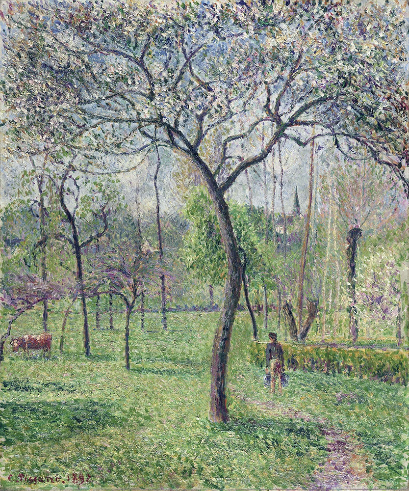 Camille Pissarro Landscape (Orchard), 1892 oil painting reproduction