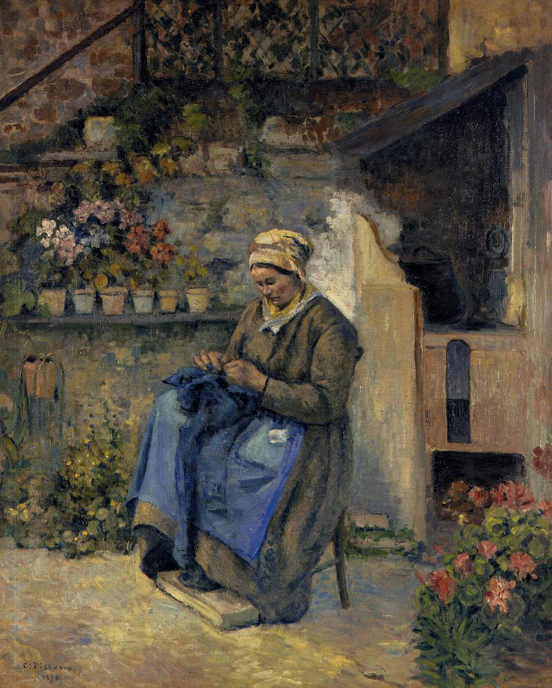 Camille Pissarro Mother Jolly, 1874 oil painting reproduction