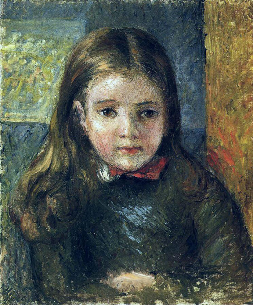 Camille Pissarro Portrait of Georges, 1880 oil painting reproduction