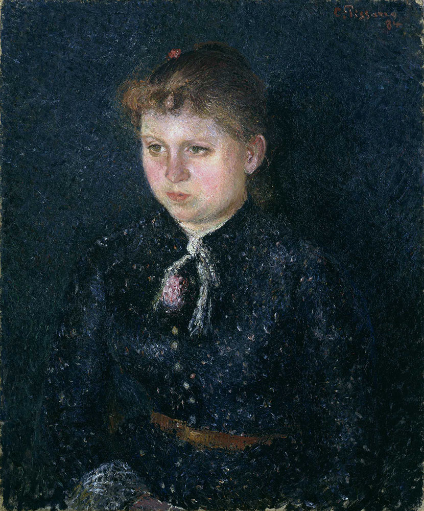 Camille Pissarro Portrait of Nini, 1884  oil painting reproduction