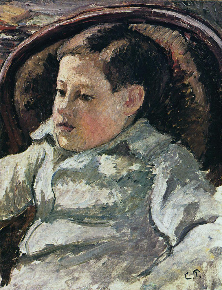 Camille Pissarro Portrait of Paul-Emile, 1894 oil painting reproduction