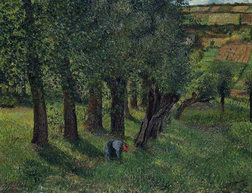 Camille Pissarro The Chou at Pontoise, 1882 oil painting reproduction
