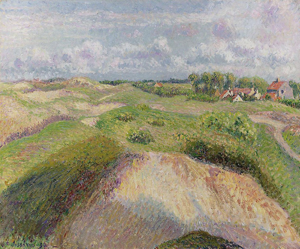 Camille Pissarro The Dunes at Knocke, Belgium, 1894 oil painting reproduction