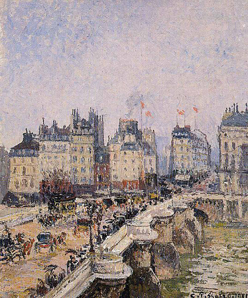 Camille Pissarro The Pont Neuf 2, 1901 oil painting reproduction