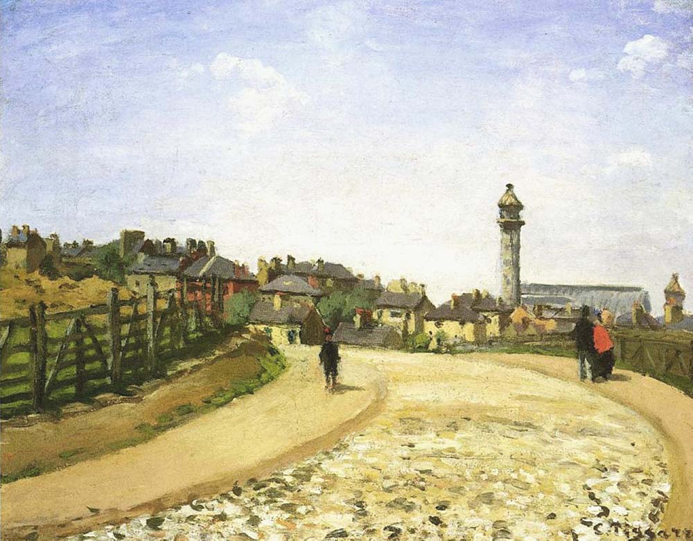Camille Pissarro Upper Norwood, Chrystal Palace, London, 1870 oil painting reproduction